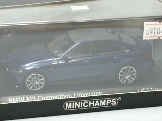 BMW　M3　コンペティションサルーン　2020　ブルーメタリック