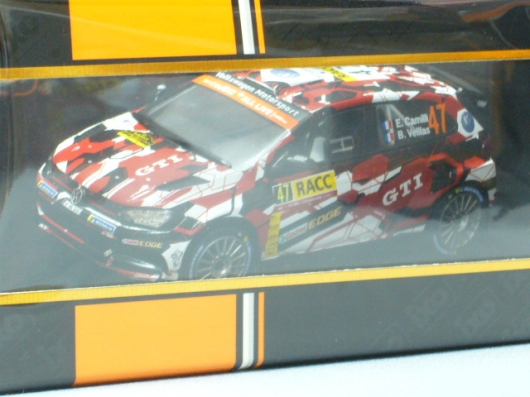 【中古】ixo 1/43 VW ポロ GTI R5 2018年ラリー・カタルーニャ E.Camilli / B.Veillas ＃47 ミニカー【箱色あせあり】[10][240010475247] 中古】ixo 1/43 VW ポロ GTI R5 2018年ラリー・カタルーニャ E
