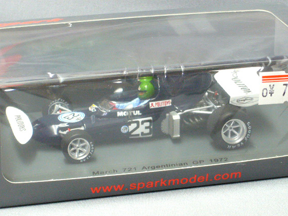 1/43 マーチ 721 アルゼンチンGP 1972 N.ラウダ、｜自動車