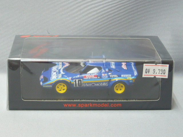 ランチア ストラトス HF NO.10 ツールドコルス 1981 優勝車 [ミニカー