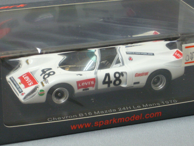 シェブロンB16 マツダ NO.48 LM1970 - スパーク [ミニカーショップ