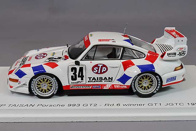 STP タイサン ポルシェ 993 GT2 NO.34 JGTC GT1 1995 [ミニカー