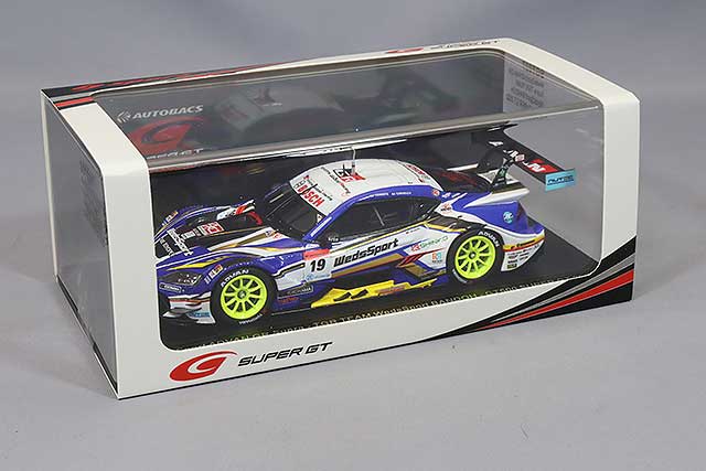 ミニカー　WedsSport ADVAN GR Supra GT500 2022 スパーク 1/43 WedsSport ADVAN GR Supra No.19 TGR TEAM