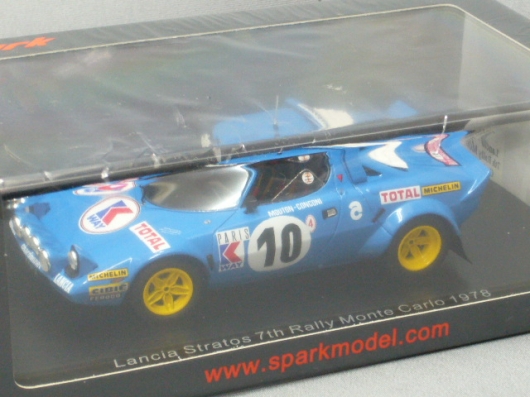 ランチャストラトス　1978モンテカルロ　1/43 ランチャストラトス 1978モンテカルロ 1/43 ランチャストラトス