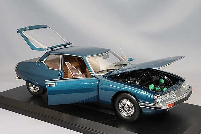 ミニカー　1/18 シトロエン SM 1972(トロピカルグリーン) [181733] Amazon.co.jp: NOREV シトロエン SM 72 トロピカルグリーン 1/18