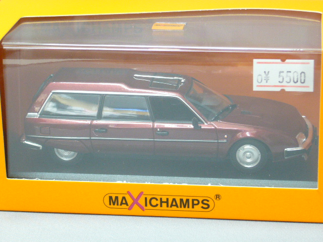 シトロエン CX ブレイク 1980 レッドメタリック [ミニカー