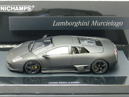 ランボルギーニ ムルシエラゴ 2006年 マットブラック [ミニカー