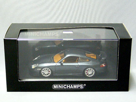 ポルシェ 911 GT3 2003 メタリックグレー [ミニカーショップ