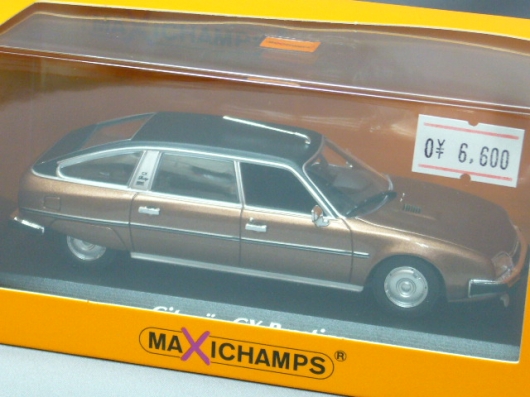 ミニチャンプス　1/43　シトロエンcxブルーメタリック ミニチャンプス MAXICHAMPS 940111411 1/43 シトロエン CX