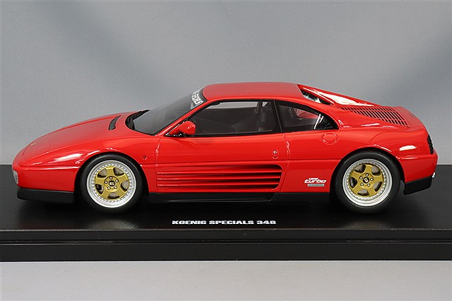 ケーニッヒ スペシャル 348 ツインターボ 1994 レッド [ミニカー