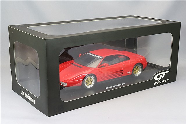 ケーニッヒ スペシャル 348 ツインターボ 1994 レッド [ミニカー