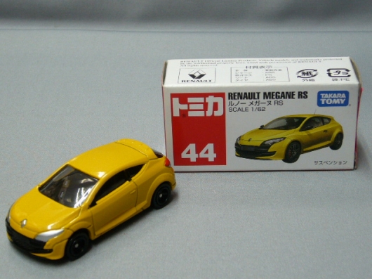 Amazon | トミカ No.44 ルノー メガーヌRS (箱) ※初回特別カラー