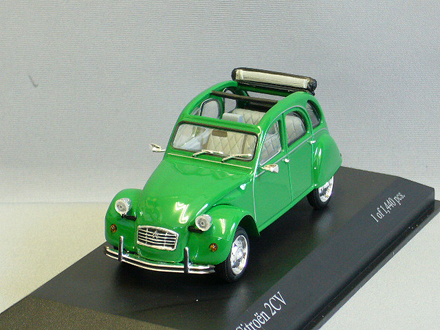 シトロエン 2CV 1978年 緑 [ミニカーショップ ゼロクラフト]
