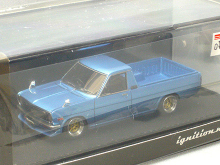 日産 サニートラック ロング(B121) メタリックブルー ノーマルホイール