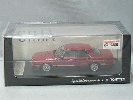日産セドリック シーマ タイプII-S 後期型（赤） [トミカと