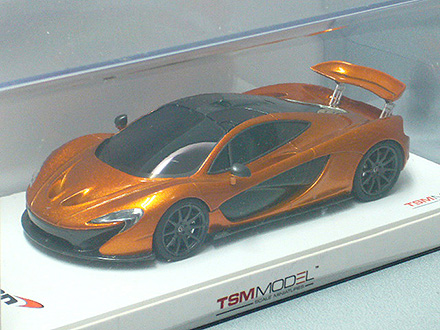 ミニカー　1/18 マクラーレン P1 モンディアル・ド・ロトモビル 2012(オレンジメタリック×ブラック) [TSM131802R] マクラーレン P1 モンディアルド ロトモビル 2012 オレンジ