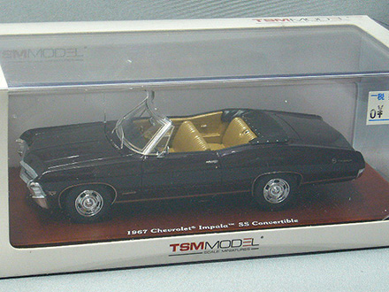 シボレー インパラ SS コンバーチブル 1967 ロイヤルプラム [ミニカー