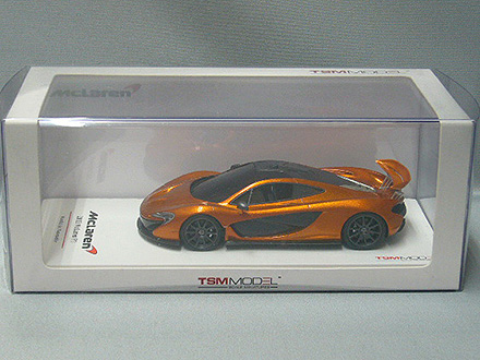 ミニカー　1/18 マクラーレン P1 モンディアル・ド・ロトモビル 2012(オレンジメタリック×ブラック) [TSM131802R] ミニチャンプス 1/18 マクラーレン P1 2012 オレンジメタリック