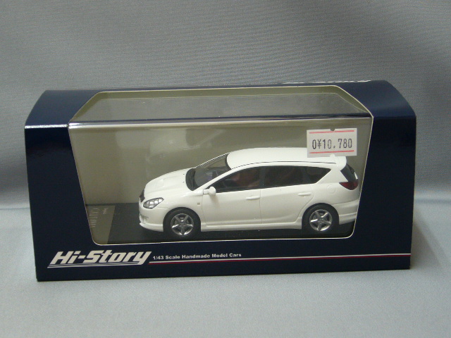 トヨタ カルディナ GT-FOUR 2002 ホワイト [トミカとミニカーの
